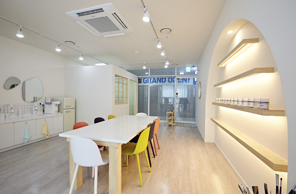 "韩国 Ellair 艺术画廊，极简与趣味并存的设计魅力"-5