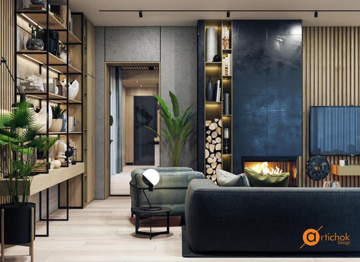 Загородный дом в сосновом бору - Art-i-chok-34