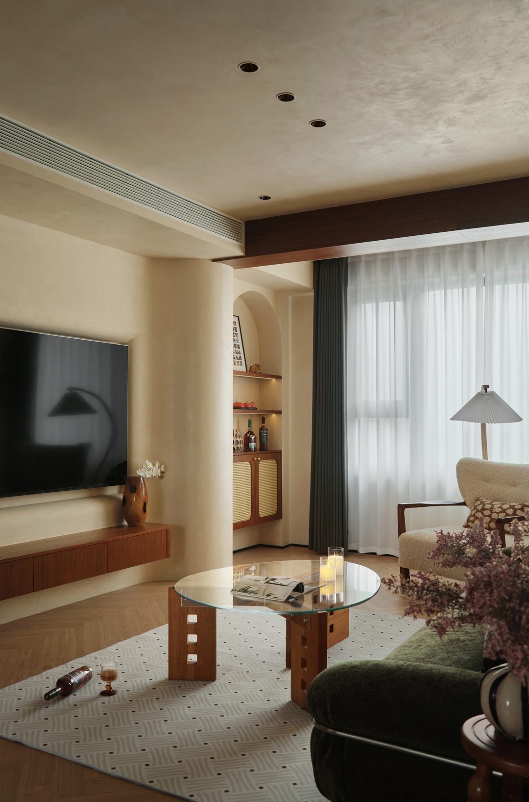 时光褶皱里的家:复古与现代的共生美学丨纵禾空间设计-10