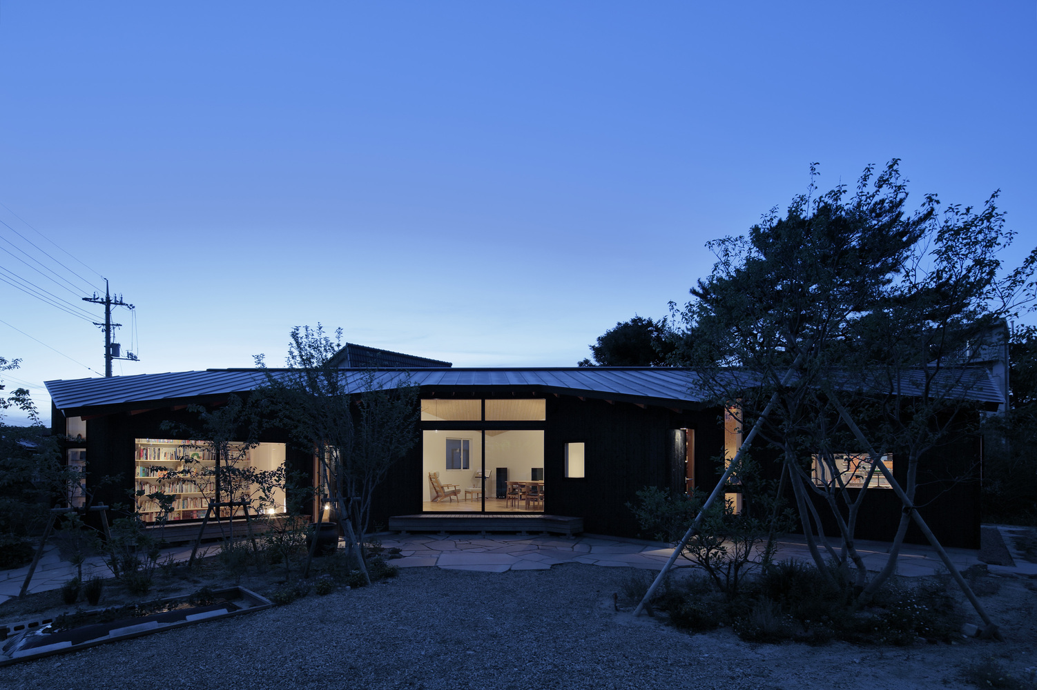 乡间别墅的开放与私密空间设计-51