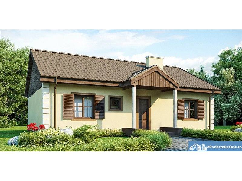 乡村带门廊的乡村住宅设计案例-6