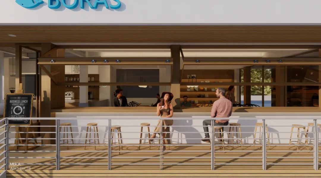 北欧风格布罗斯餐厅丨中国上海丨上海木卡建筑设计有限公司-51