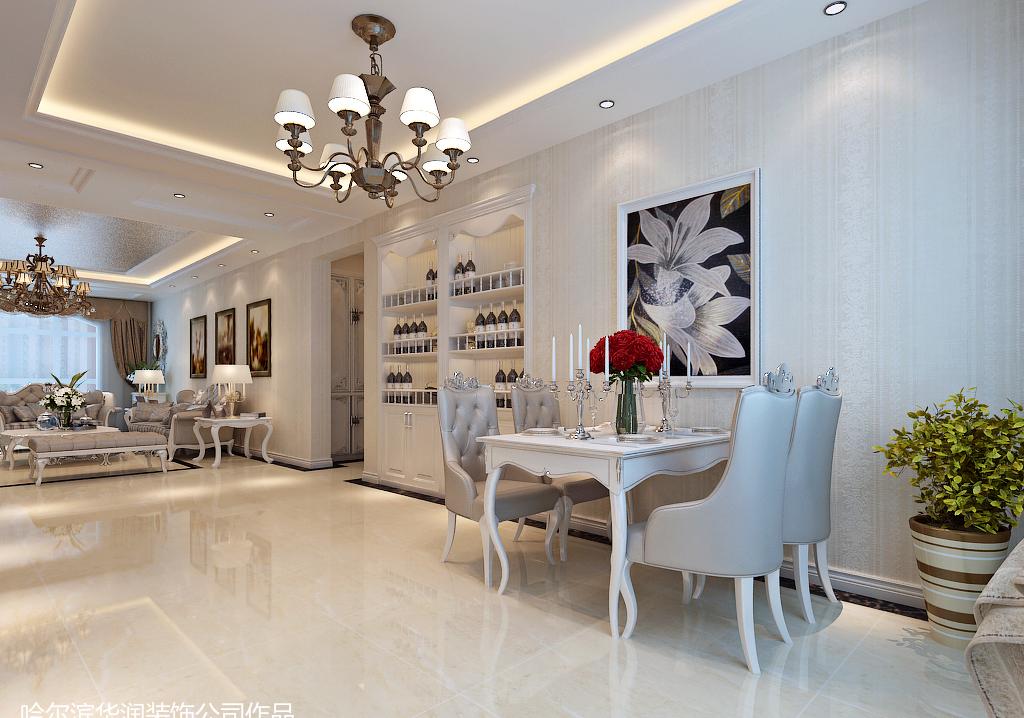 
华润装饰金色江湾116㎡设计装修方案 -6