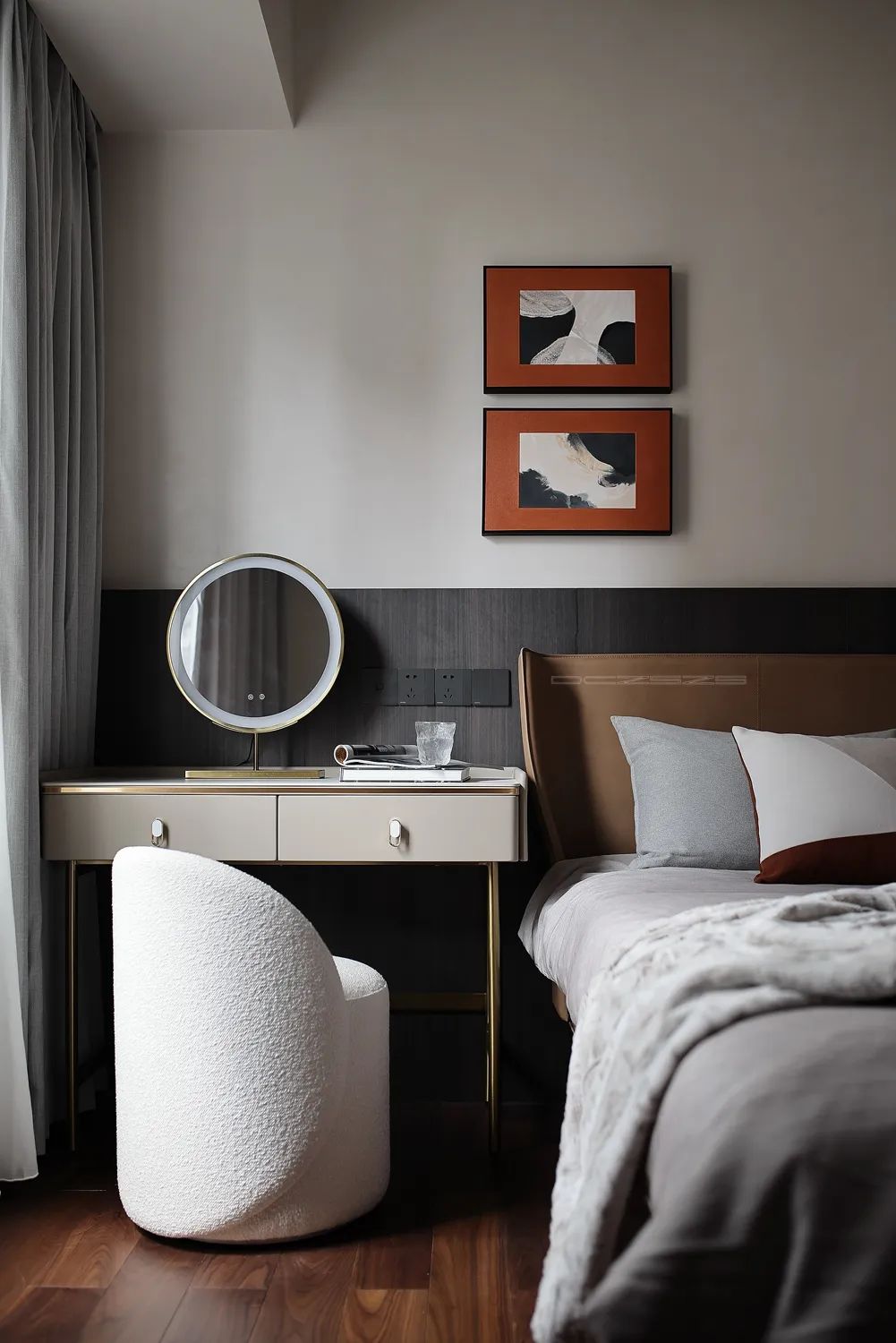 现代简约大宅设计丨木美空间-45