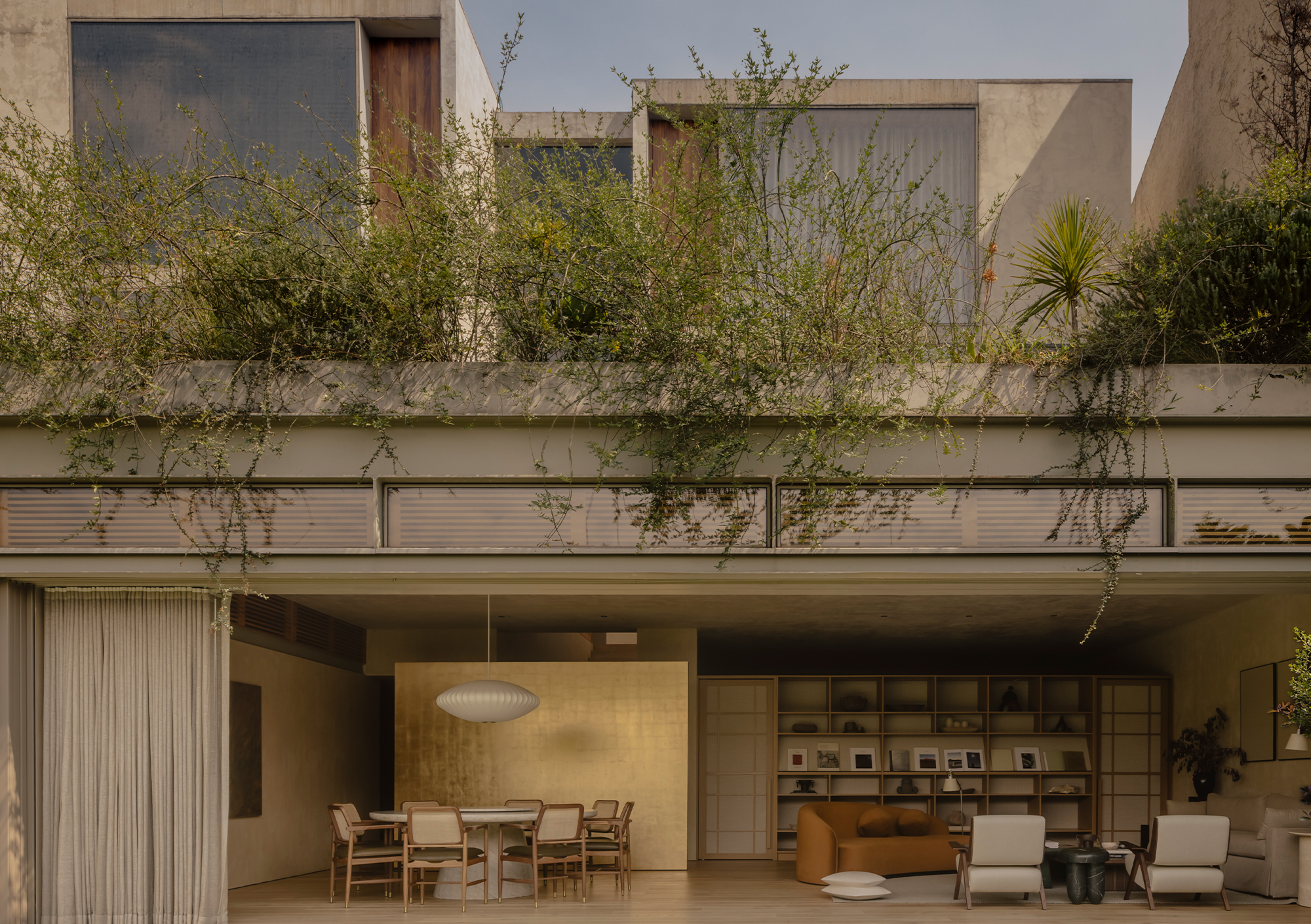 从容栖居 ｜ 大地色的温柔住宅（Casa Cañada宅邸）丨Espacio Tangible-24