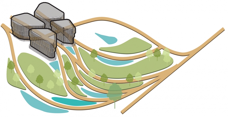 曼谷高层住宅景观设计 · 旅行主题的创意呈现-60