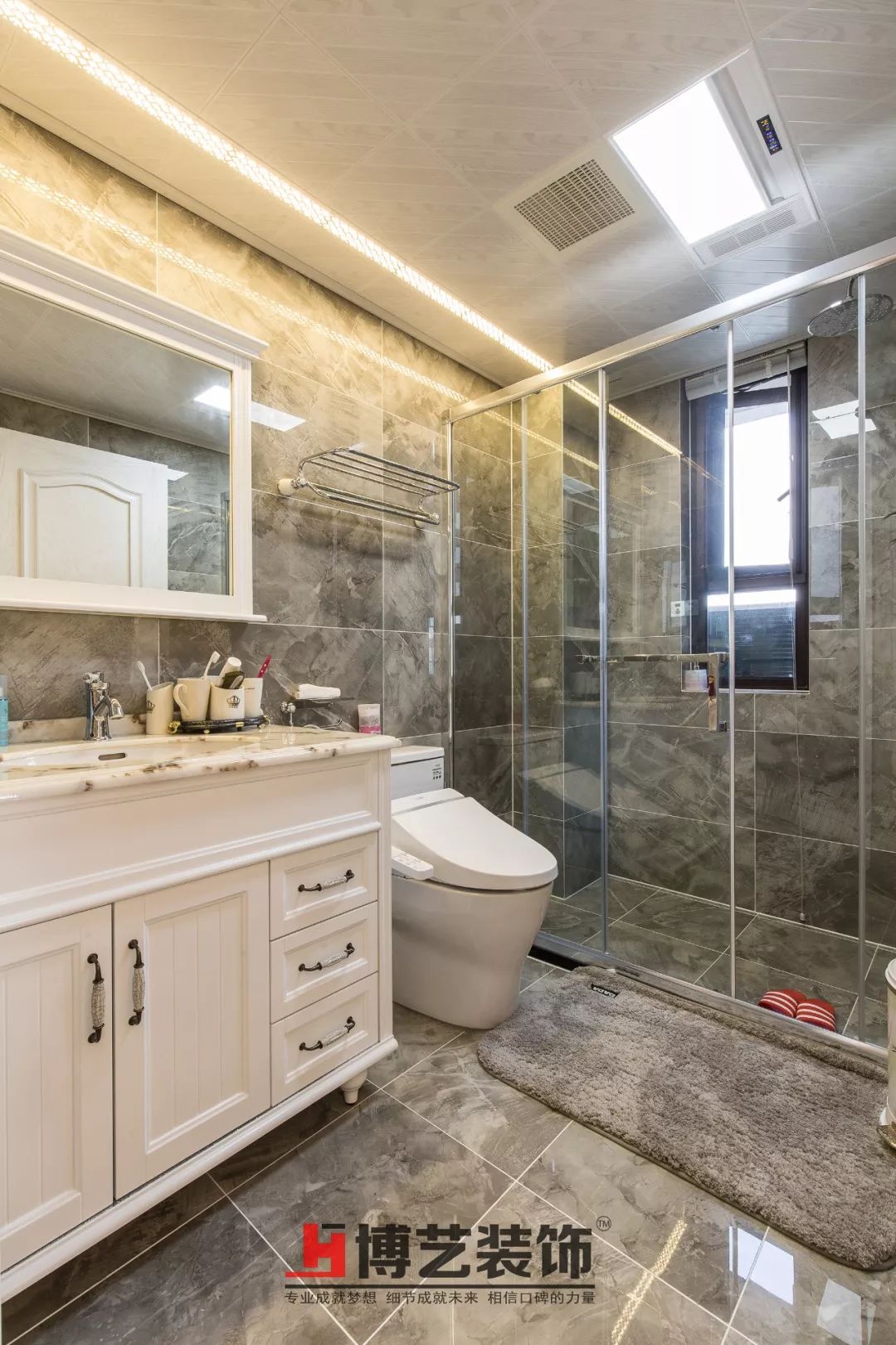 万达华府 140㎡美式轻奢家居，精致优雅的“绮梦”-36