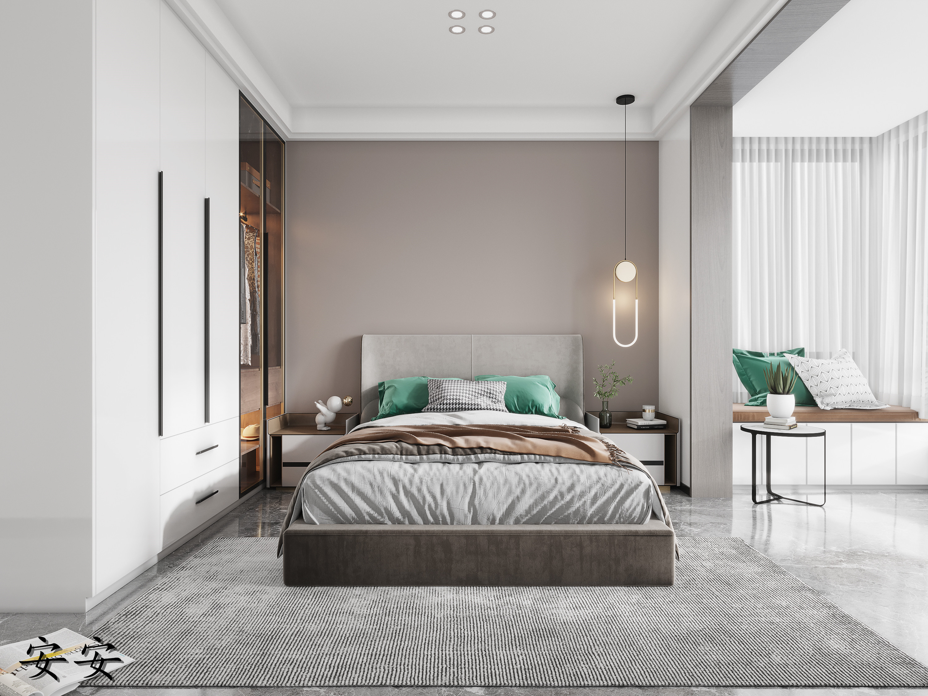 现代平层设计-6