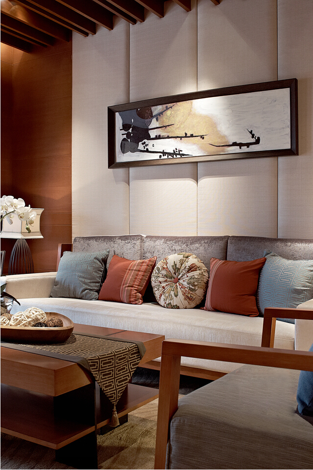 龙徽设计  德阳万兴和睦人家样板间-1