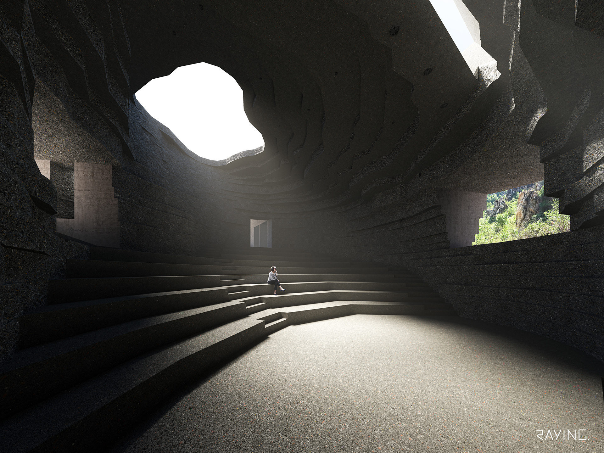 岩石世界·阿那亚音乐厅丨中国承德丨OPEN ARCHITECTS-8