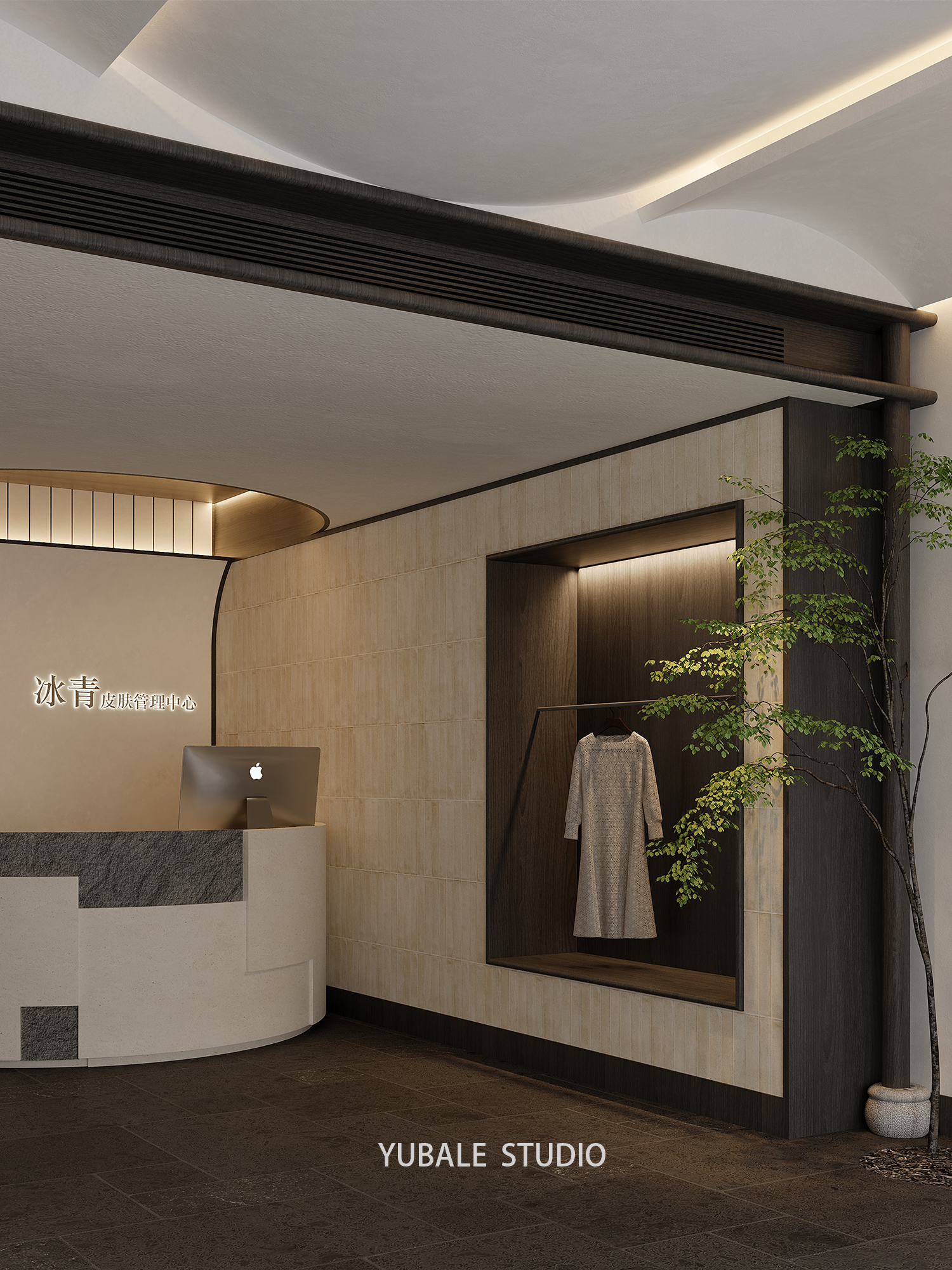 宋式风格的皮肤管理中心丨yubale studio-10