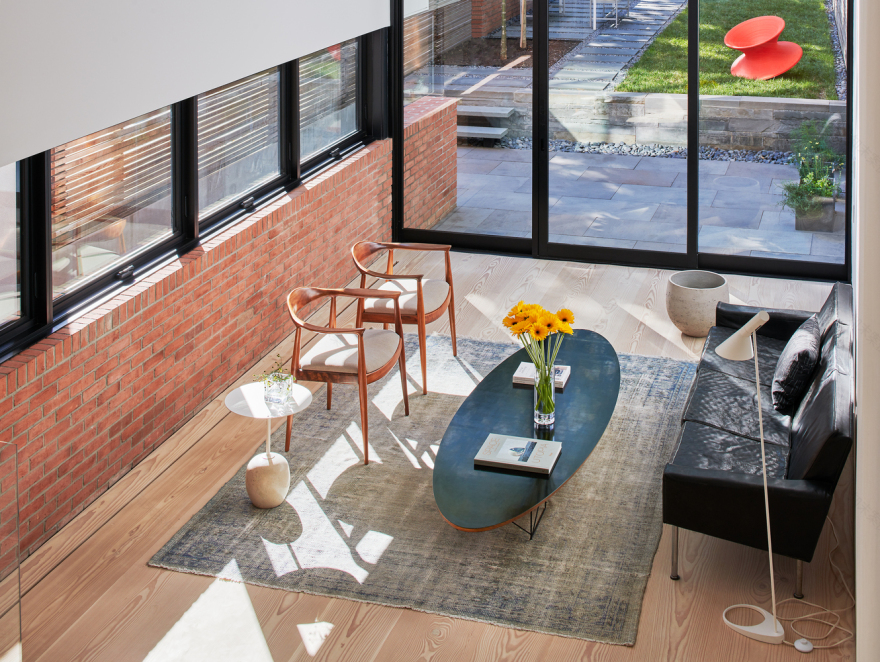 Georgetown 历史街区现代住宅改造-40