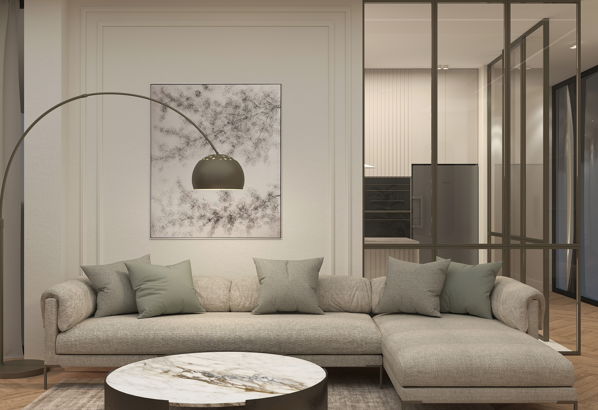 Villa in Tbilisi, Lisi 2023 - Living room-0