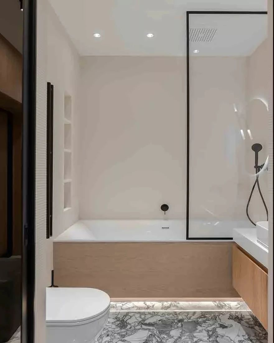 新婚夫妇的 105㎡简约空间设计丨Elena Lyakina-31