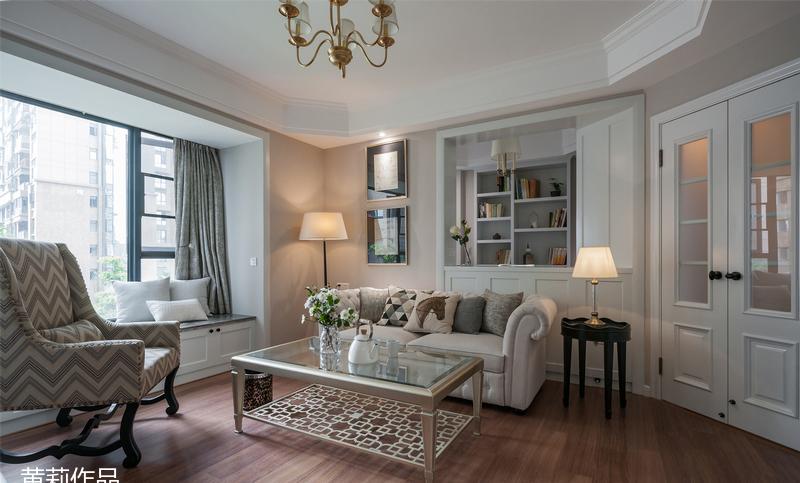轻奢美式混搭，打造优雅细腻居住空间-0