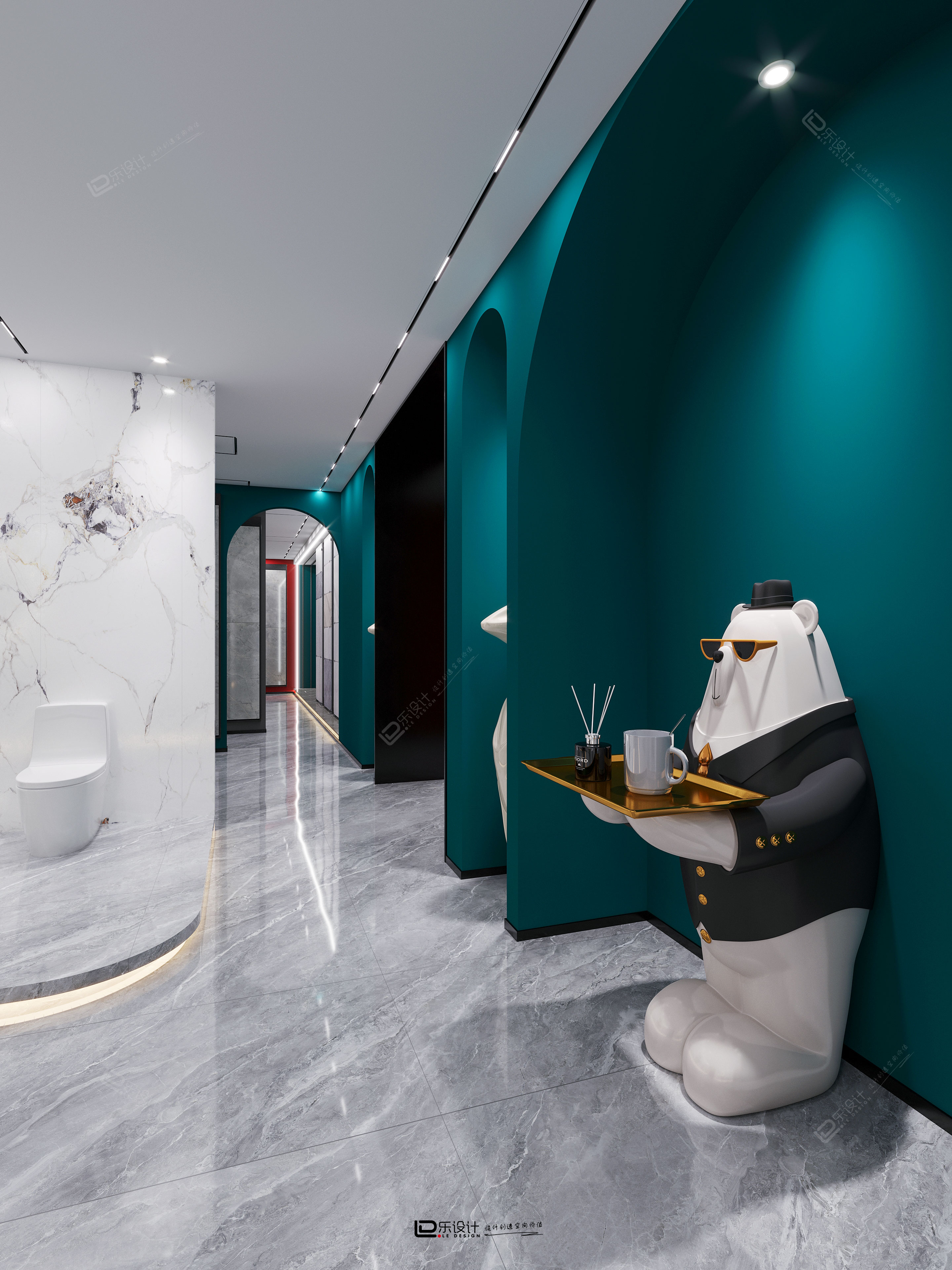 圣都新材料展厅项目丨LD 设计-10