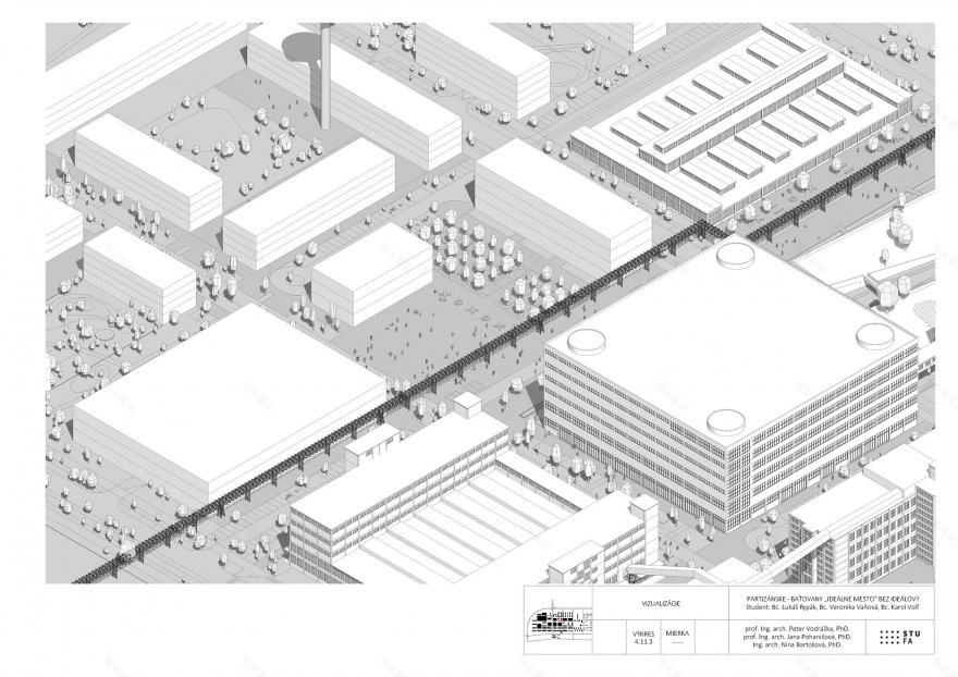 Partizánske Baťovany工业区复兴设计方案丨斯洛伐克丨Bc. Lukáš Rypák等三人团队,与教授合作-66