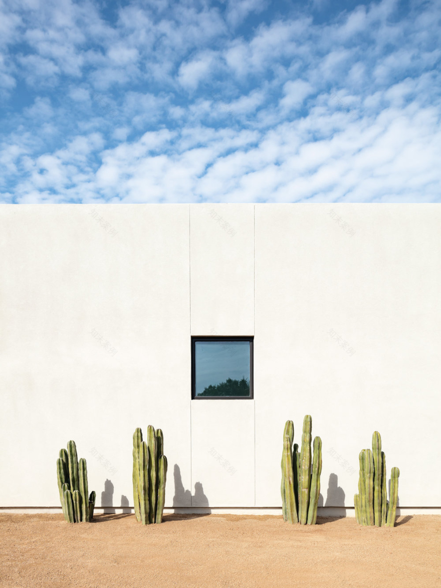 美国沙漠中的现代庭院别墅(2019)The Ranch Mine-42