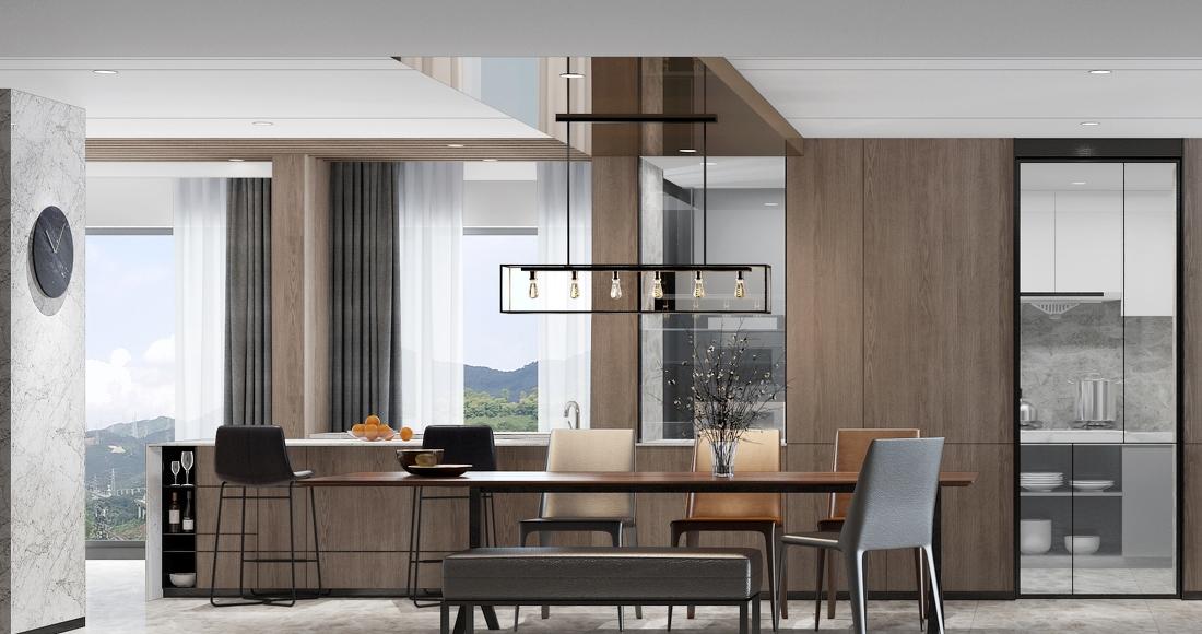 轻美式山景宅 生活与自然相融-10