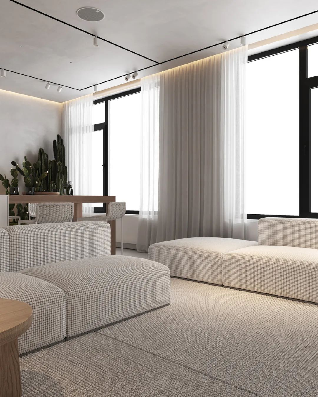 简约温润家居空间设计丨Z.Design architecture-4