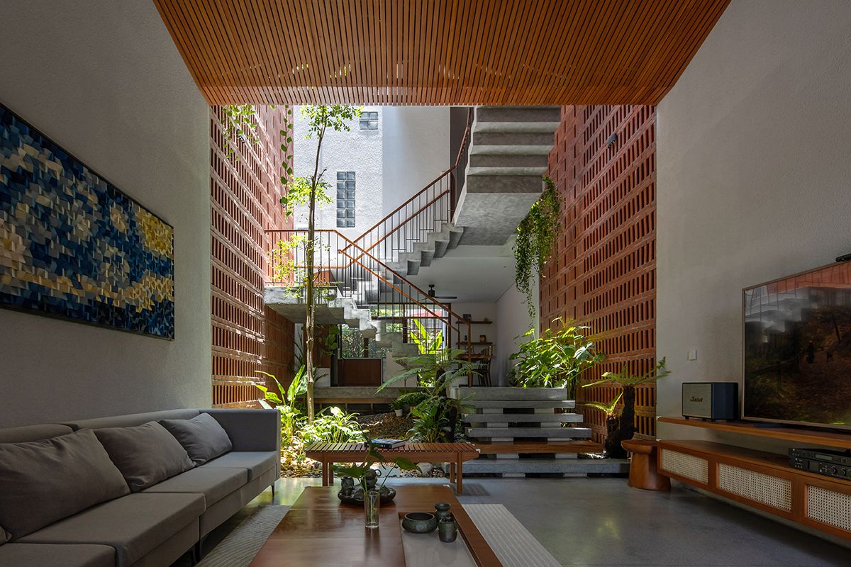 折叠之家 · 绿意盎然的家庭空间-15