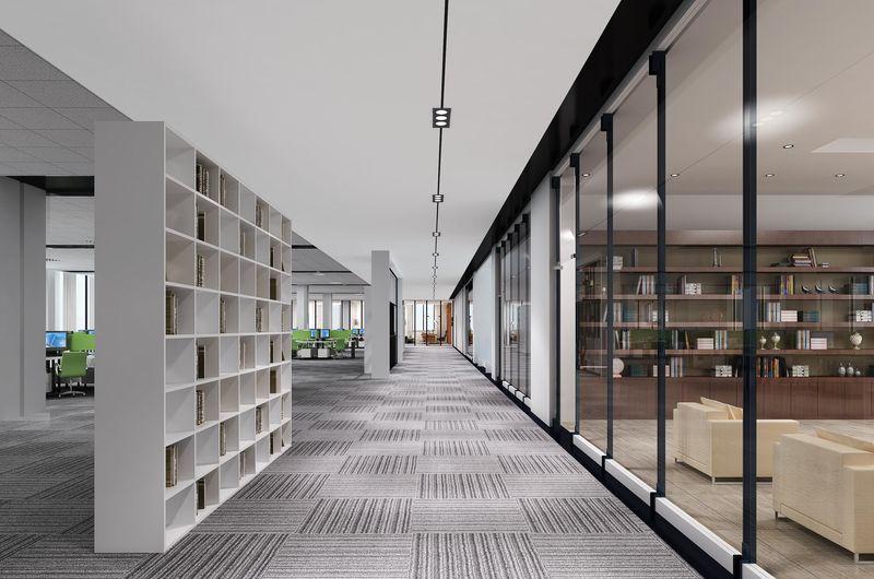 烟台惠通网络科技现代简约办公楼设计-8