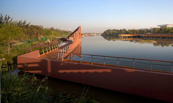 宁夏银川艾依河滨水景观公园丨中国银川丨BLVD International-24