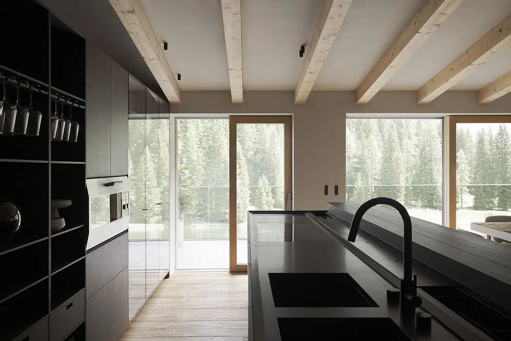 多洛米蒂山私人公寓丨意大利丨Lissoni Partners-16