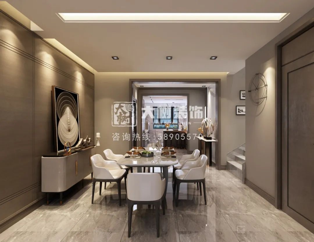 哈尔滨招商贝肯山 150㎡现代轻奢,精致生活新演绎-27