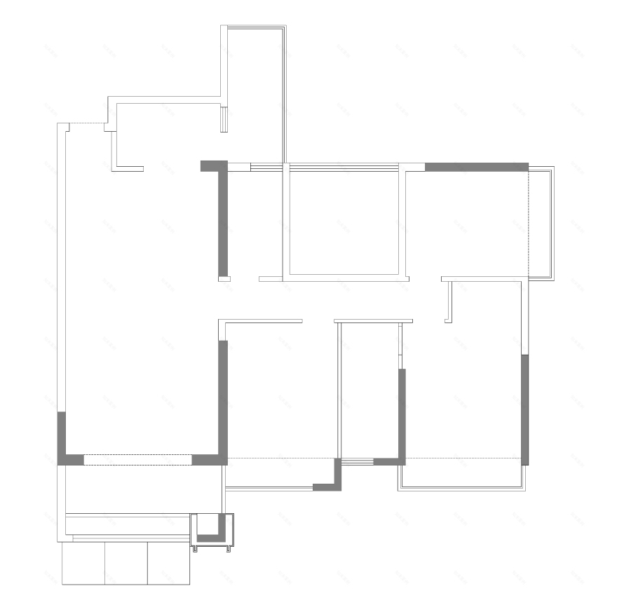 EASE 东巷轻素 |山水江南样板间:三米八深蓝-7