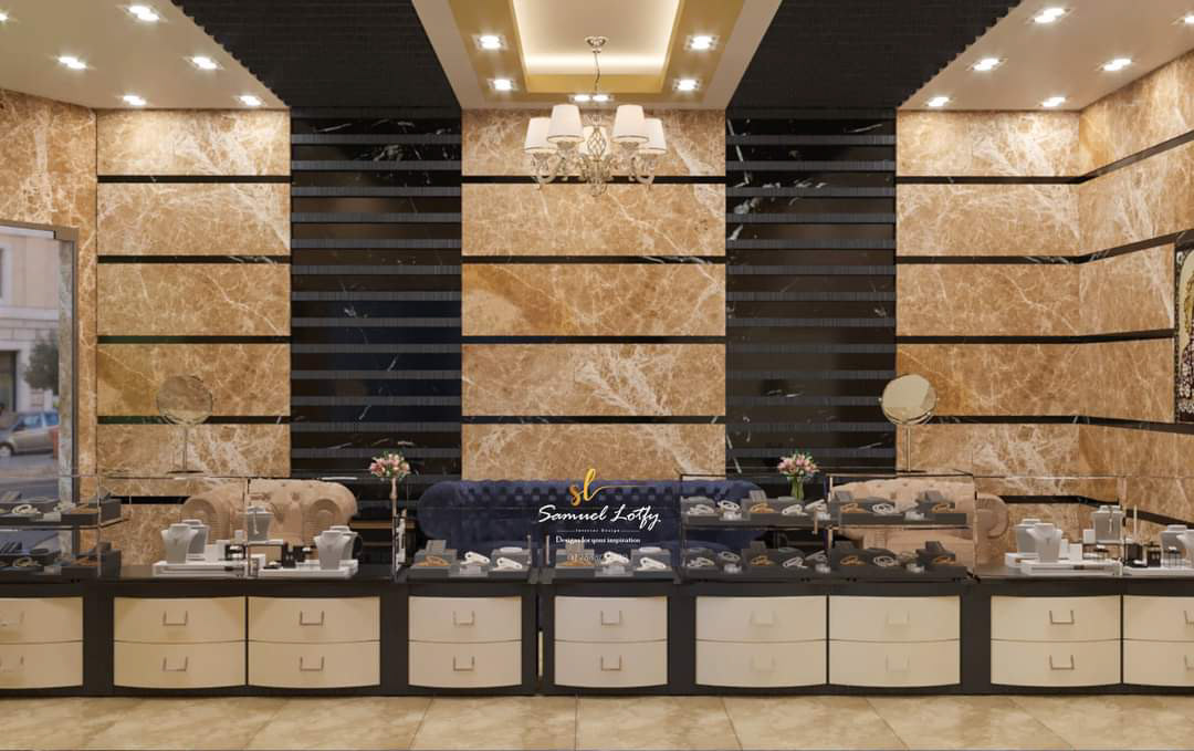Anastasiya Gushchina丨珠宝店丨Jewelry store design丨埃及-1