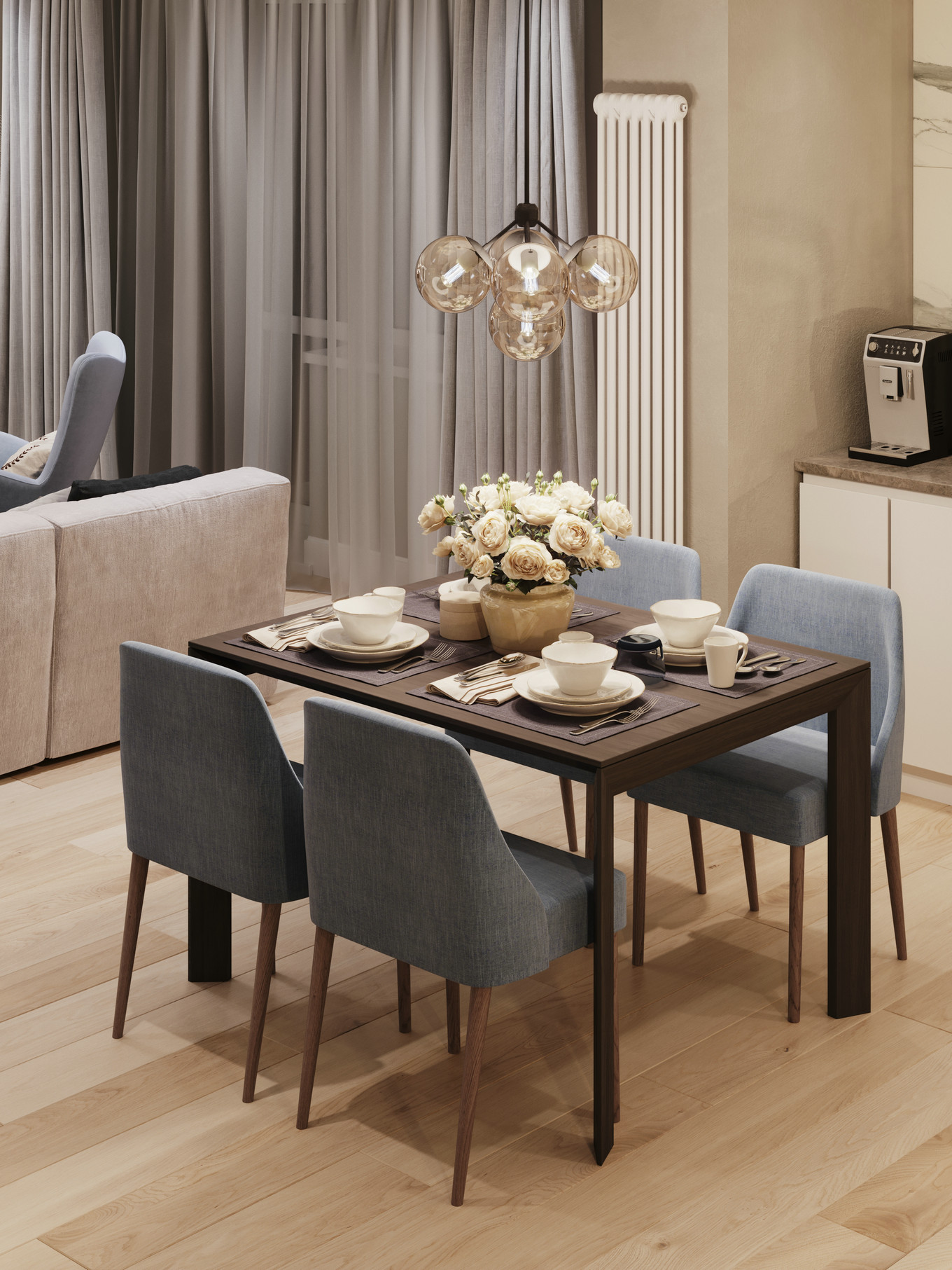 现代轻奢设计 | 细节尽显优雅格调-9