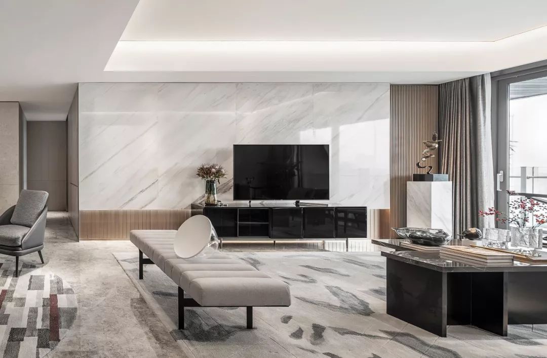 绍兴源盛·云锦中心大平层样板间-54