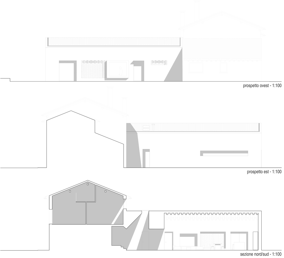 意式乡村里的现代扩建-33