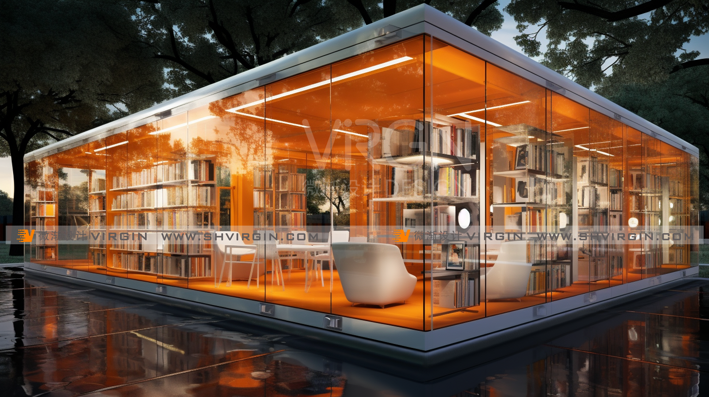 智能图书室|装备式自习室|装备式图书展-7