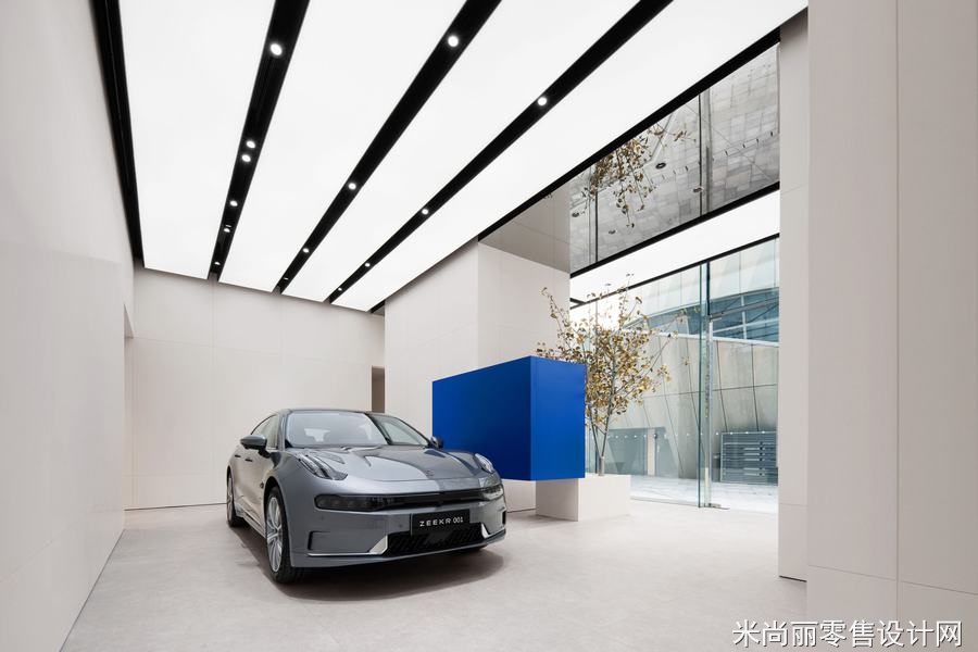 新能源汽车ZEEKR展厅设计，融合古城魅力与现代科技 - 米尚丽零售设计网 MISUNLY- 美好品牌店铺空间发现者-8