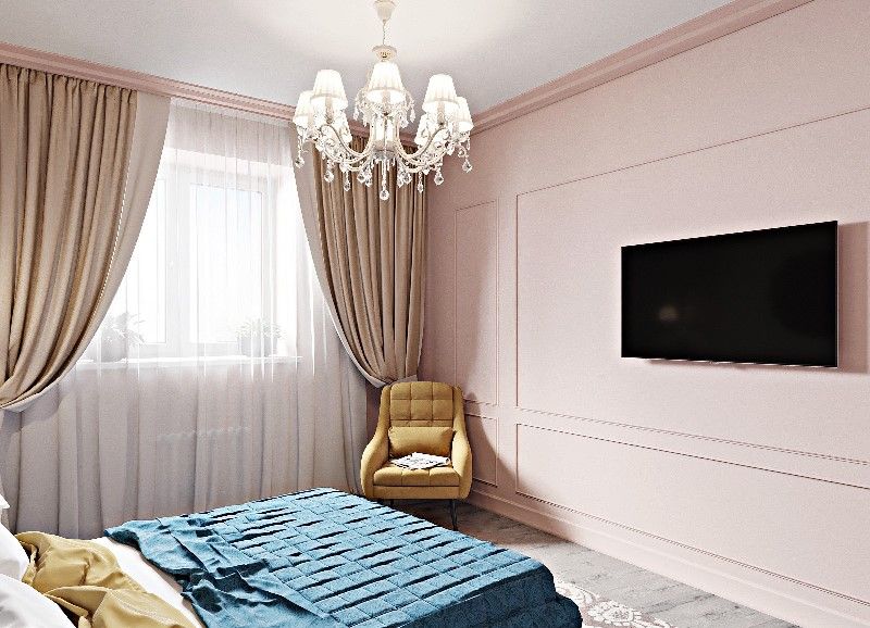 90平米公寓的折衷主义风格室内设计丨俄罗斯圣彼得堡丨«Студия Маши Марченко»-10