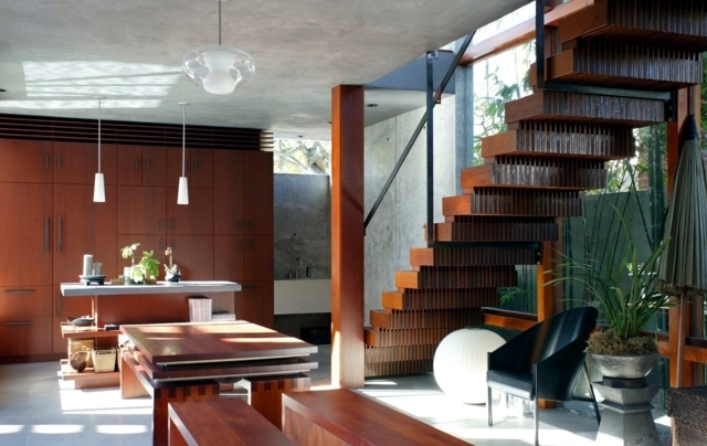 带屋顶太阳能板的现代住宅丨美国加利福尼亚-38