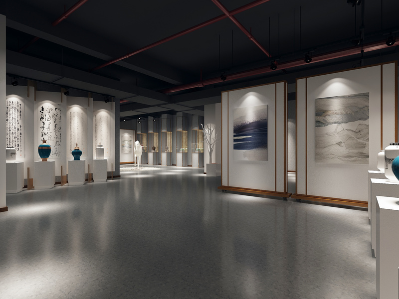 地下室陶瓷艺术展厅设计-13