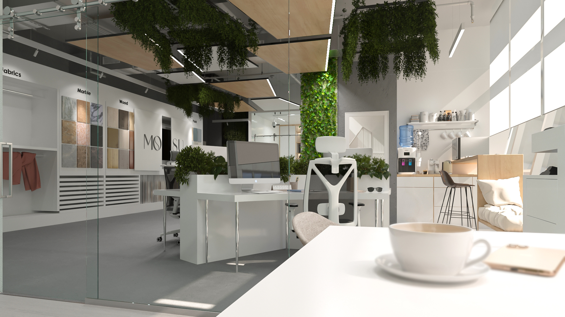 Modern Green Office-5