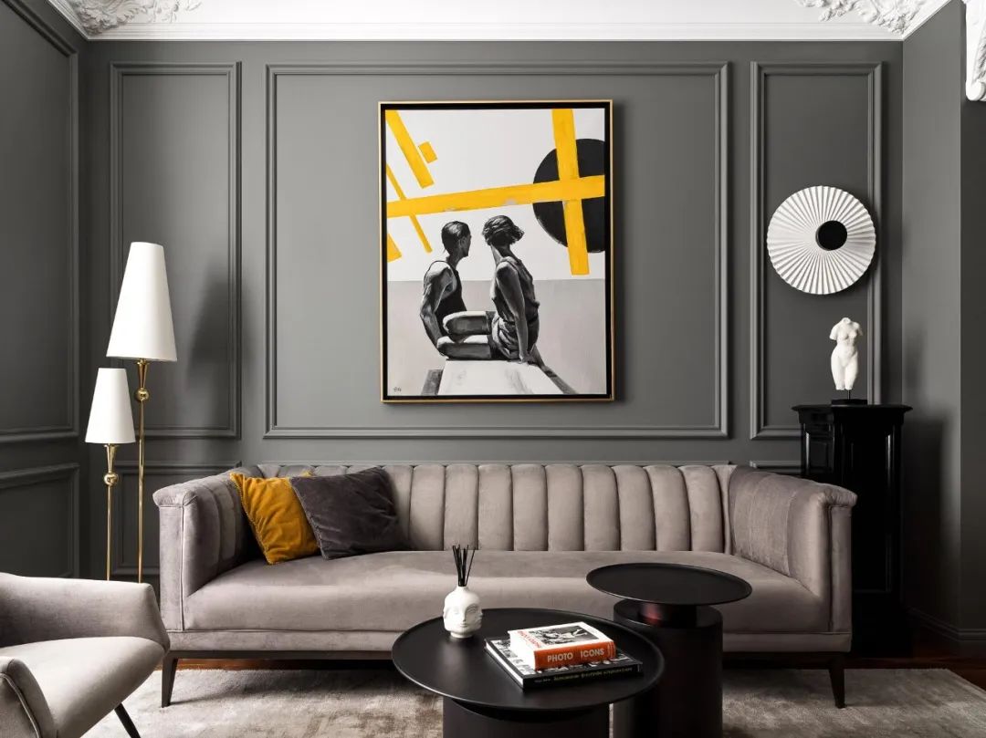 巴黎风格公寓设计丨Mila Morgunyan-0