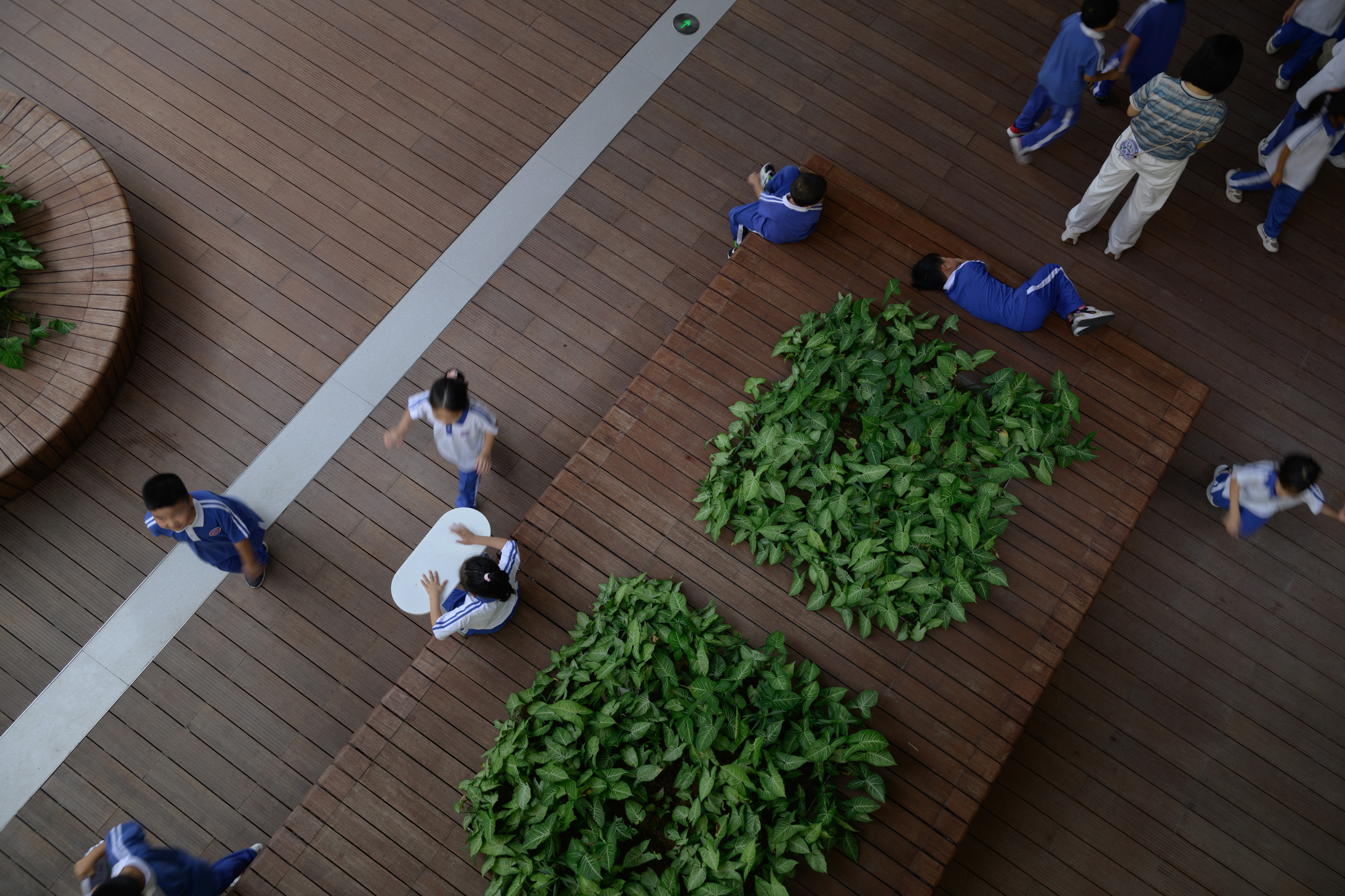 红岭教育集团 华富实验学校丨中国深圳丨大小景观,深圳市建筑设计研究总院有限公司,广州天泓-184