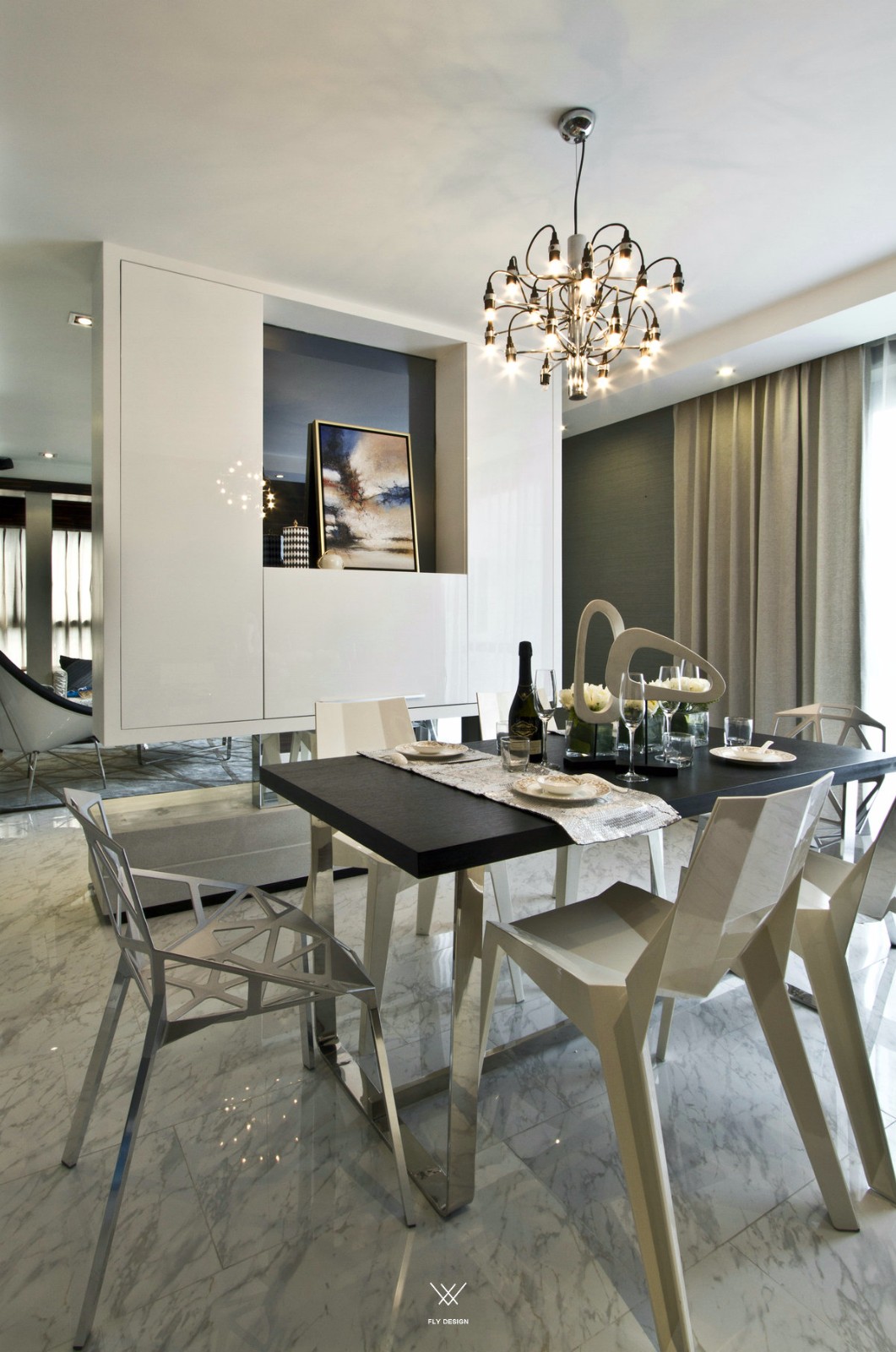 198㎡港台风住宅设计-5