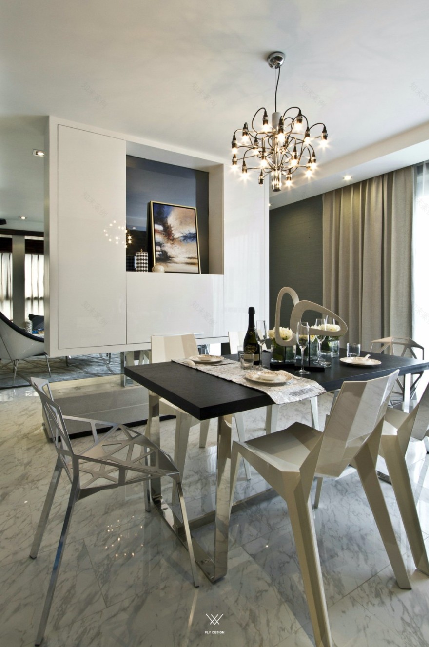 198㎡港台风住宅设计-5