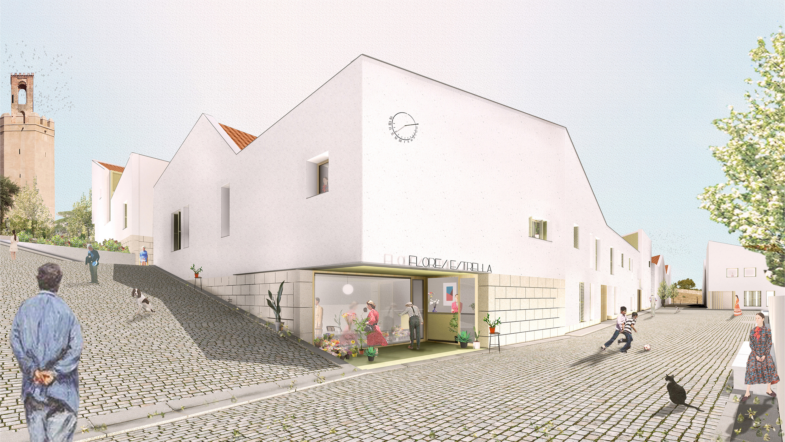 西班牙 Badajoz 市 35 套公共住宅项目-0