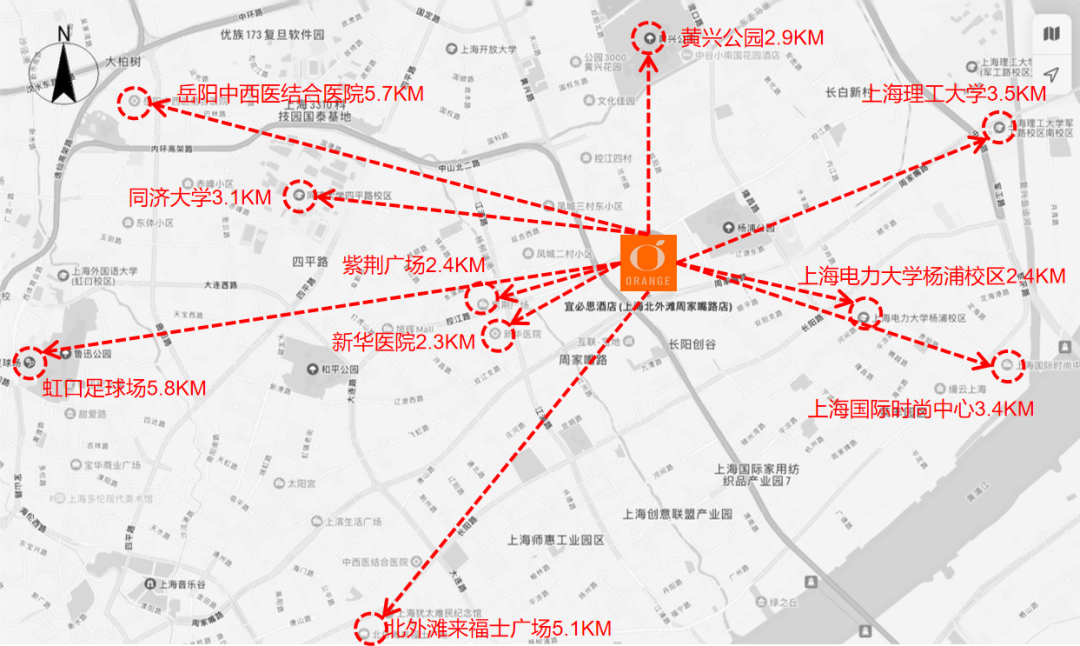 上海杨浦周家嘴桔子酒店丨中国上海丨ABH 亚筑设计集团-9