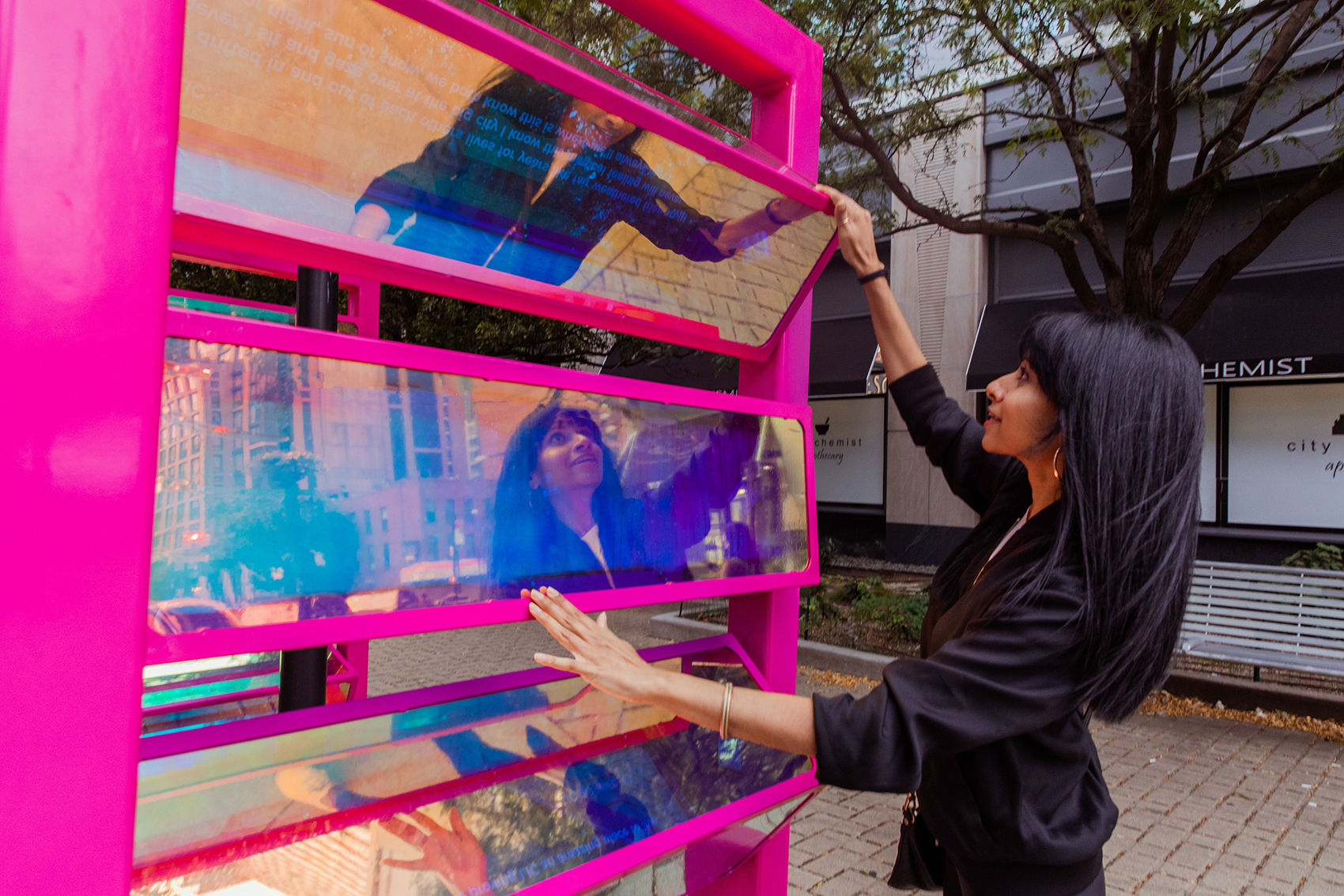 “Ribbon”临时装置丨美国纽约丨The Urban Conga 与 Hive Public Space-27