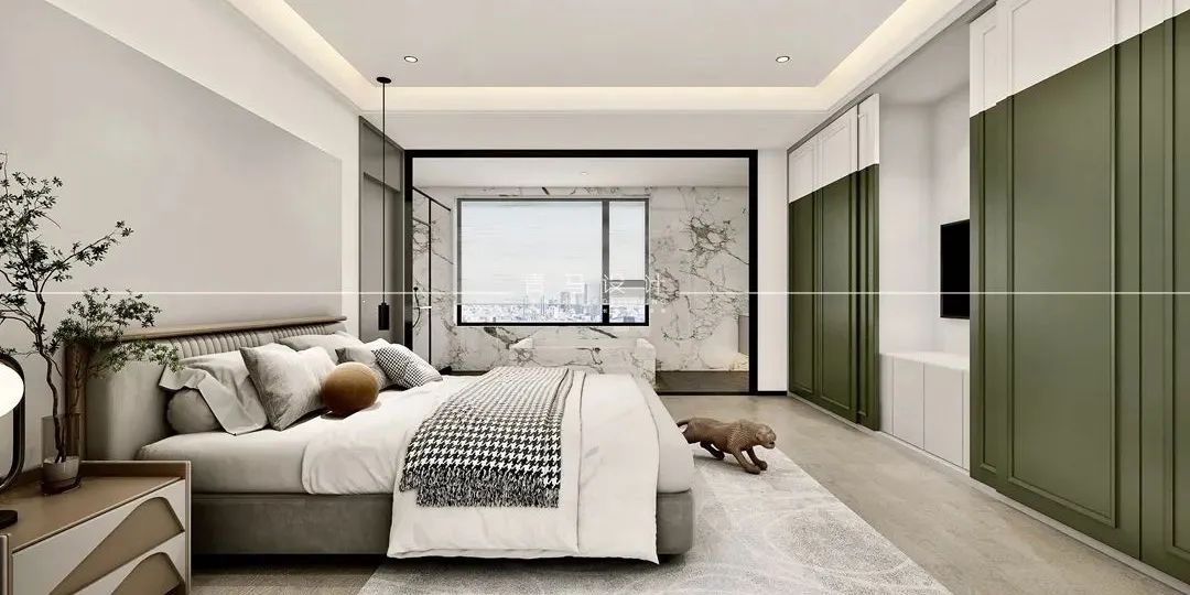 金辉世界城顶复现代轻奢别墅设计丨青马别墅设计-26