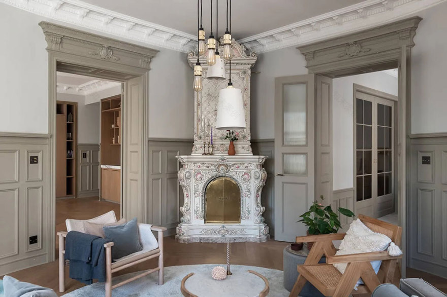 斯德哥尔摩现代经典公寓的优雅设计-5