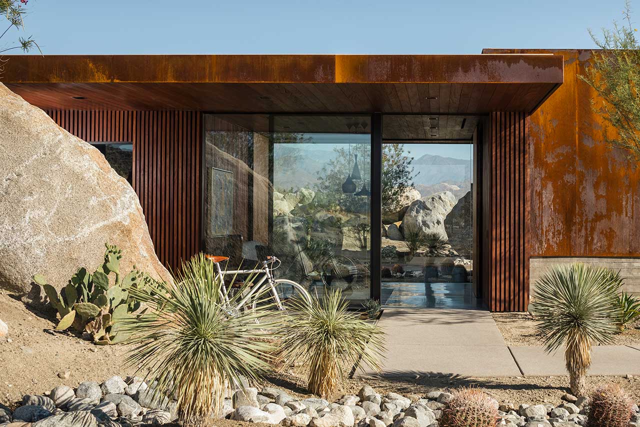 The Desert Palisades Guardhouse by Studio AR+D Architects in Coachella Valley, California-16